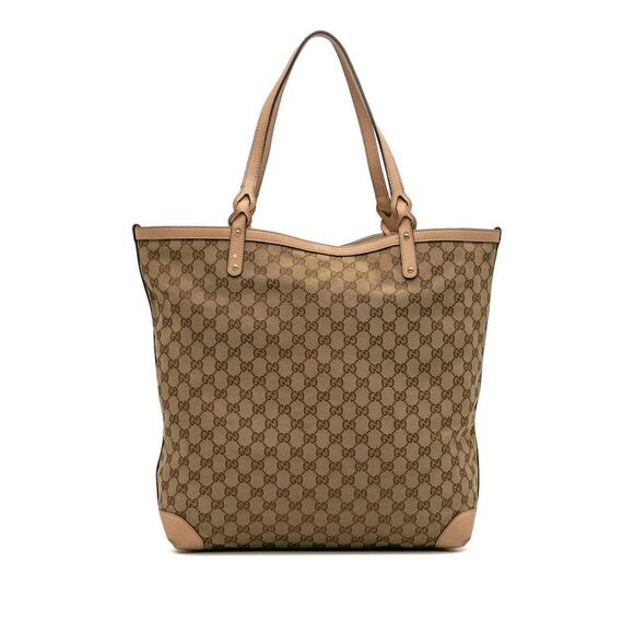 Pre Loved gucci Women Brown Tote Bags - Picture 1 of 8